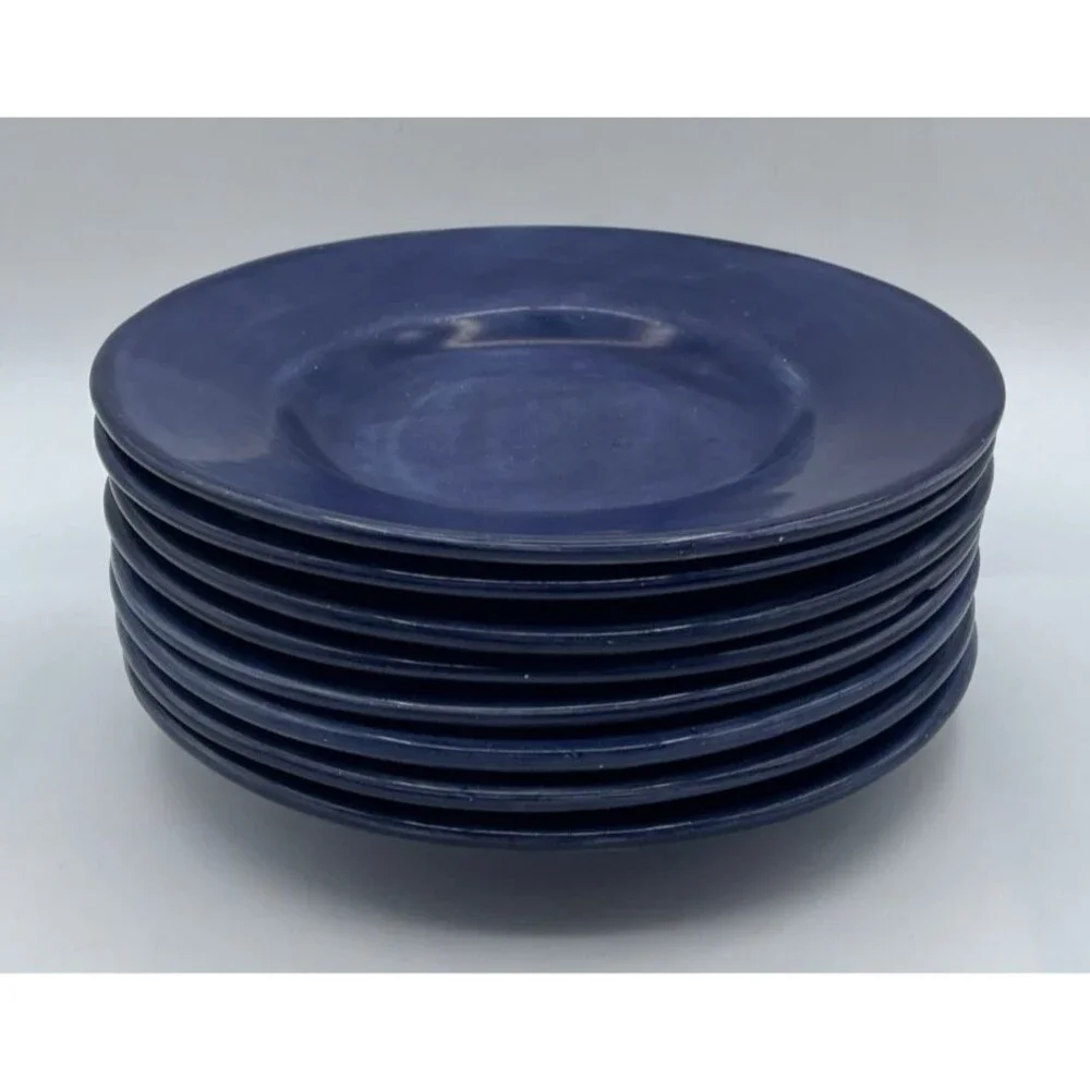 Set of 2 Pottery Barn Sausalito Salad Plates 10